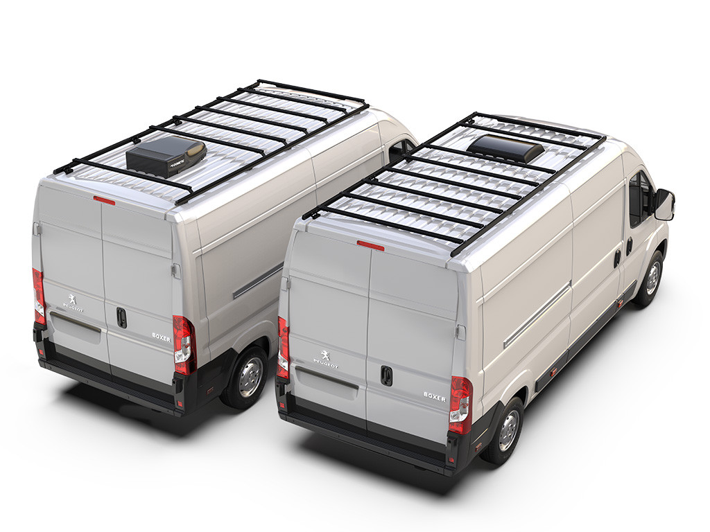 Peugeot Boxer (L3H2/159in WB/High Roof) (2014-nykyinen) Slimpro pakettiauton telinesarja - Front Runner 2