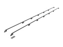 Slimpro Van Rack Expedition Rails / 3927mm (P) - 4129mm (P) - Front Runner 1