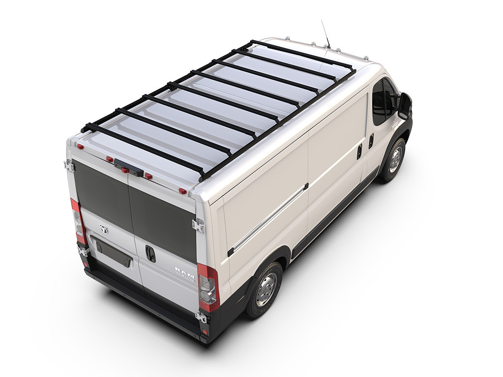 RAM Pro Master 3500 (136" WB/Low Roof) (2014-nykyinen) Slimpro Van Rack Kit - Front Runner 1