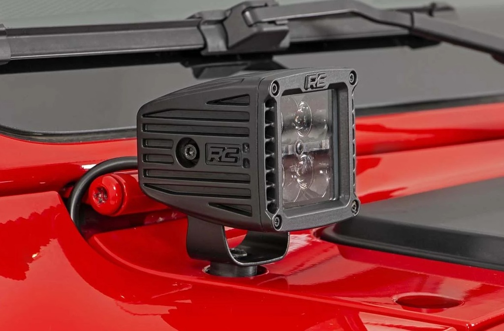 Jeep 2-inch LED Cube Easy-Mount Kit Spectrum 2