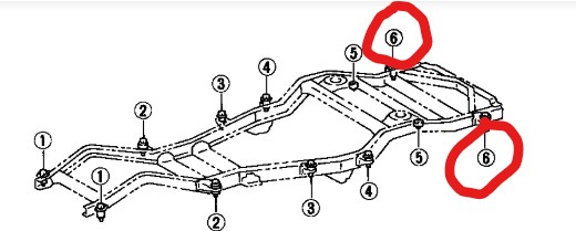 Korinkiinnike, taakse. Nr. 6 Oikea 1