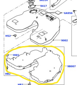 Polttoainesäiliön Suojakotelo 1