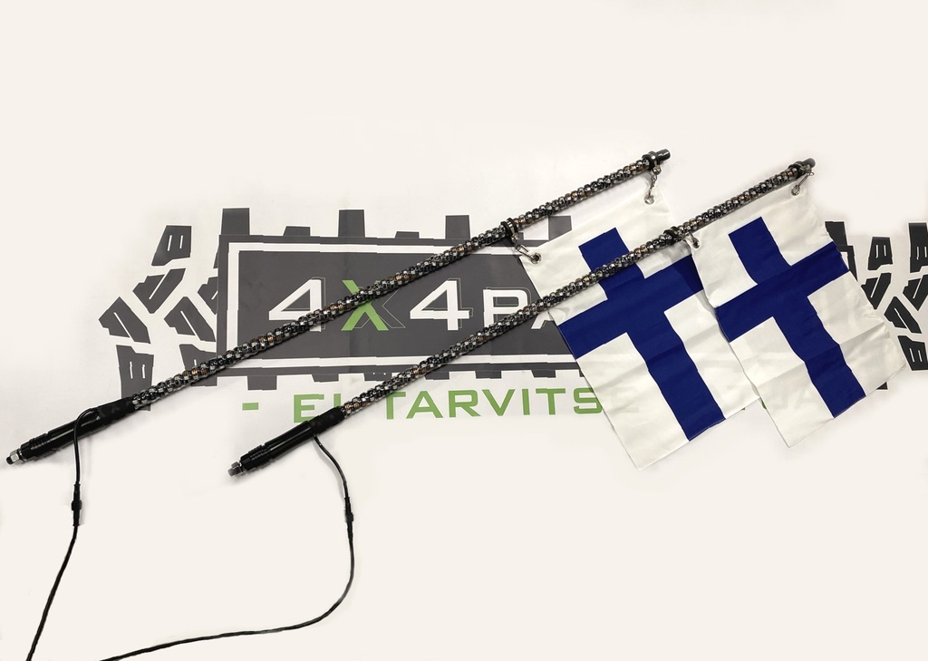 LED Whip Valosarja 2kpl 4FT 5