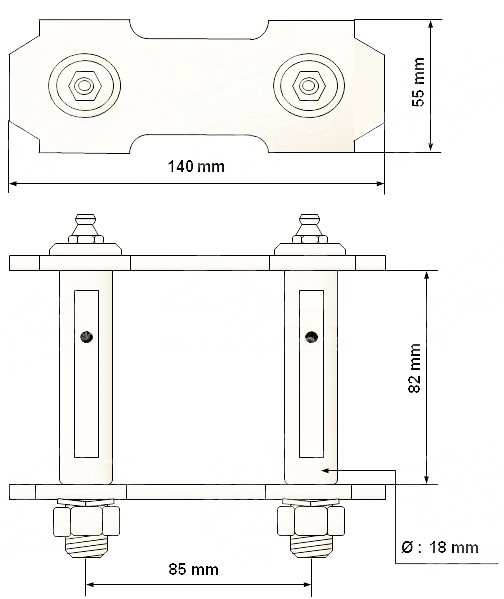 Lehtijousen riipuke taakse, Toyota Landcruiser 1