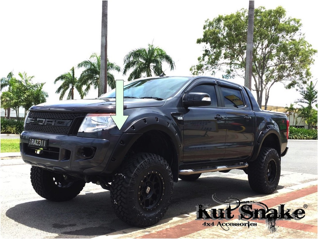 Lokasuojan levike, Ford Ranger MK2 13