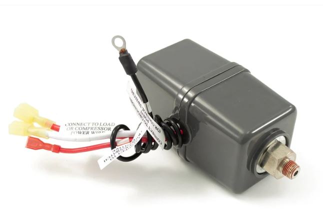 Painekytkin releellä 2