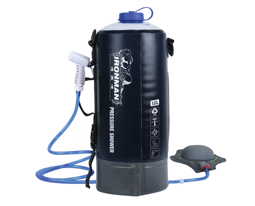 12L aurinko-lämmitteinen paineistettava retkisuihku 1