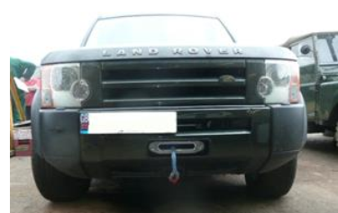 TERRAFIRMA DISCRETE WINCH MOUNT FOR DISCO 3, 4 RR SPORT 1