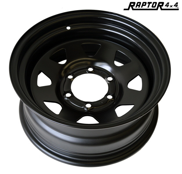 RAPTOR 4X4 WHEEL 7X16 ET-20 TOYOTA NISSAN BLACK
