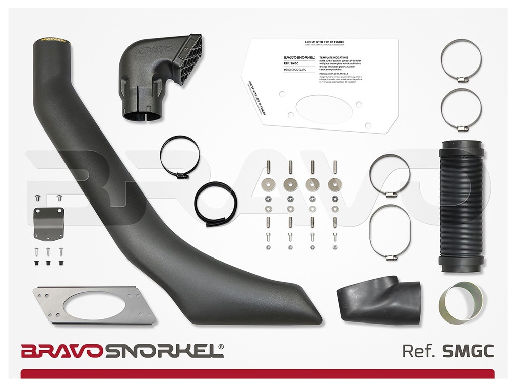 Bravo Snorkel G W460 / 461 / 463 79 on Right mount