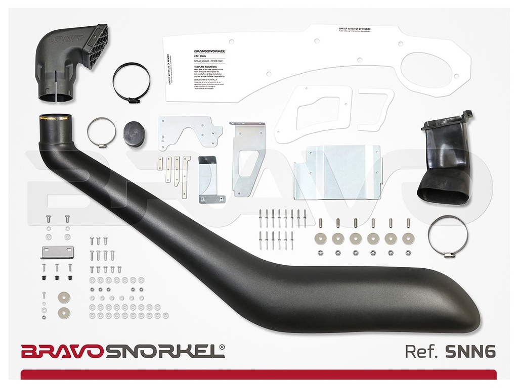 Bravo Snorkel Nissan Navara D23 2015 on