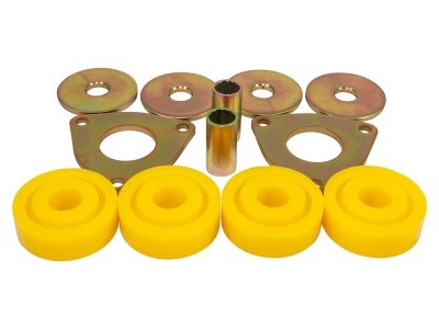 Trailing arm  bussning polyuretan Gul, par