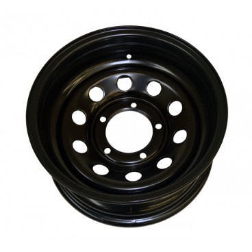 8x16 ET 10 Black Steel Wheel Jeep 5x5
