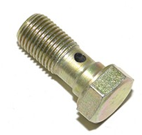 Bult-BANJO för turbo olje feed