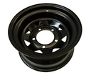 HD STEEL WHEELS 8X16 ET -20 FOR LAND ROVER BLACK
