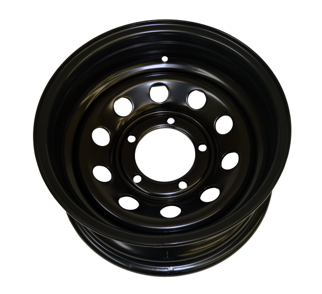 TYREX MODULAR HD STEEL WHEEL ET 0 6X15 BLACK FOR SUZUKI