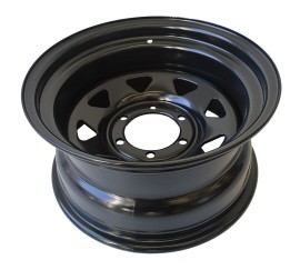 TYREX STEEL WHEEL 8X16 -35 BLACK