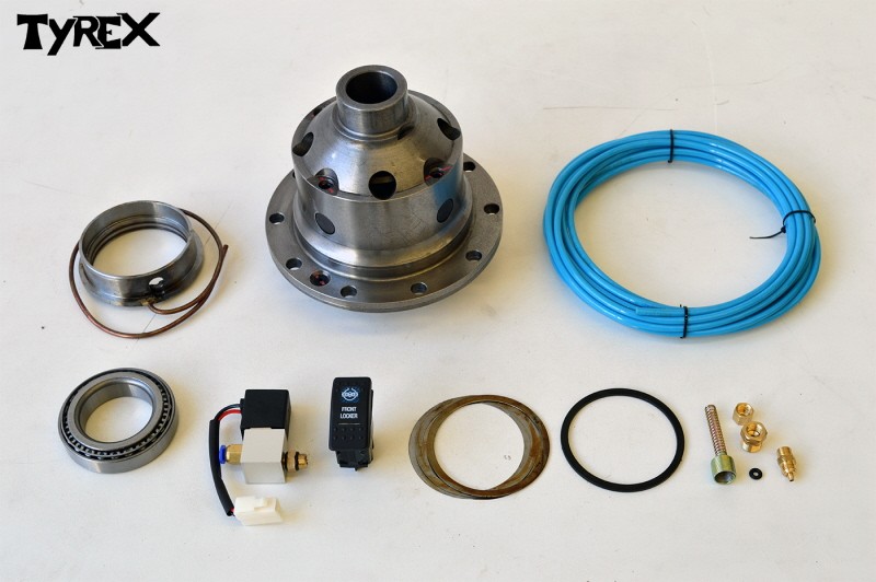 TYREX fram trycklufts diff lås för PAJERO 2.8