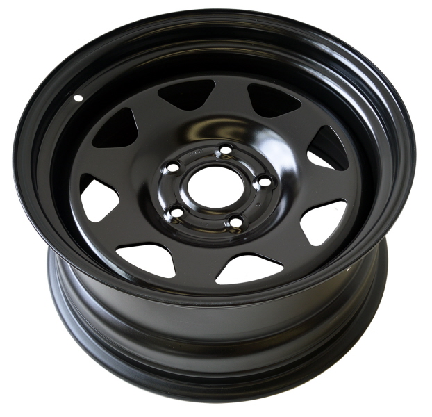 8X17 ET 10 BLACK STEEL WHEEL, Jeep