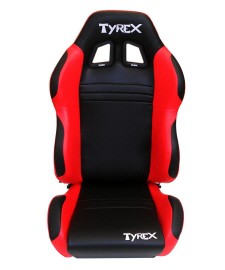 TYREX SPORT stolLEATHER svart och Röd