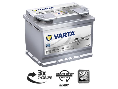 VARTA AGM 60ah battery