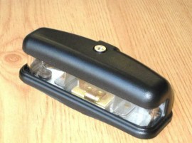 REAR NUMBER PLATE LIGHT