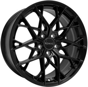 ROMAC VORTEX GLOSS BLACK 8x19 5/112 ET45 CB73.1