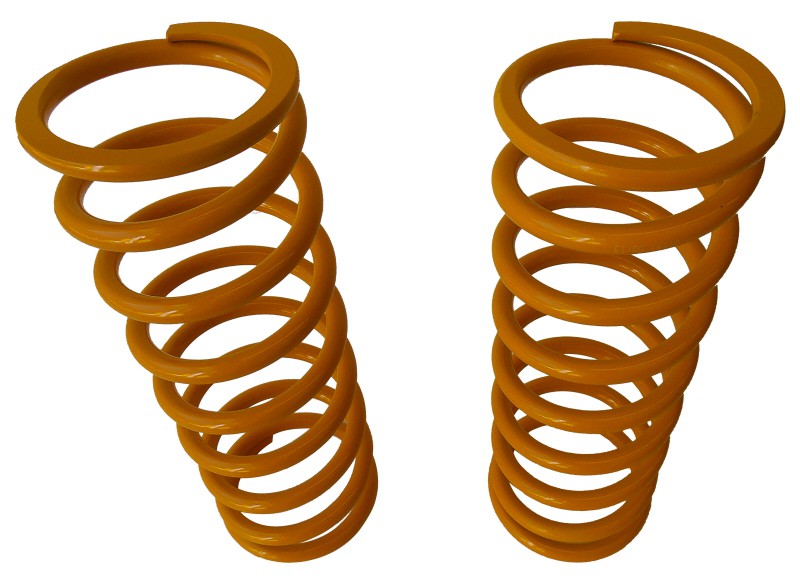 HD REAR COIL SPRINGS  +5cm, YELLOW, Land Rover