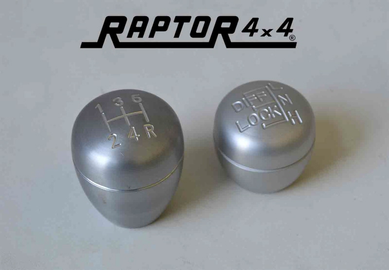 KIT OF GEAR BOX  T BOX ALLOY KNOBS FROM 300tdi DEFENDER