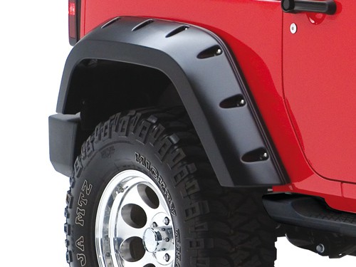 JK Bushwacker Pocket style 2-DOOR REAR