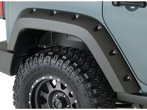 JK Bushwacker Pocket style 4-DOOR REAR 12cm