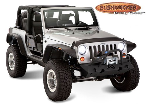 JK Bushwacker Flat Fender 2-DOOR