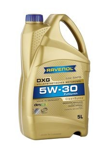 Ravenol DXG SAE 5W30, FULL syntetiskt motor olje, 5L
