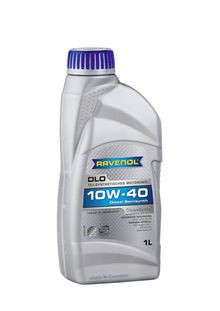 Ravenol DLO SAE 10W40, puolisynteettinen moottoriöljy dieselmoottoreille, 1L