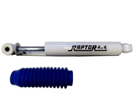 Bak HD GAS stötdämpare vit +10 CM with nedre EYE konvertering Kit