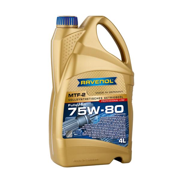 Ravenol MTF-2 SAE 75W80, FULL syntetiskt Växellåda olje, 4L