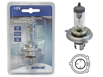 glödlampa H4 12V 60/55W
