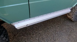 fyrkantig rock sliders 80X50 MERCEDES G