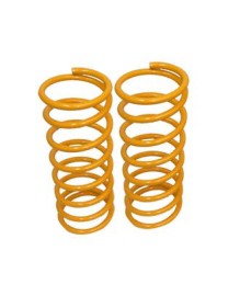 PAIR OF REAR SPRINGS +5 CM YELLOW