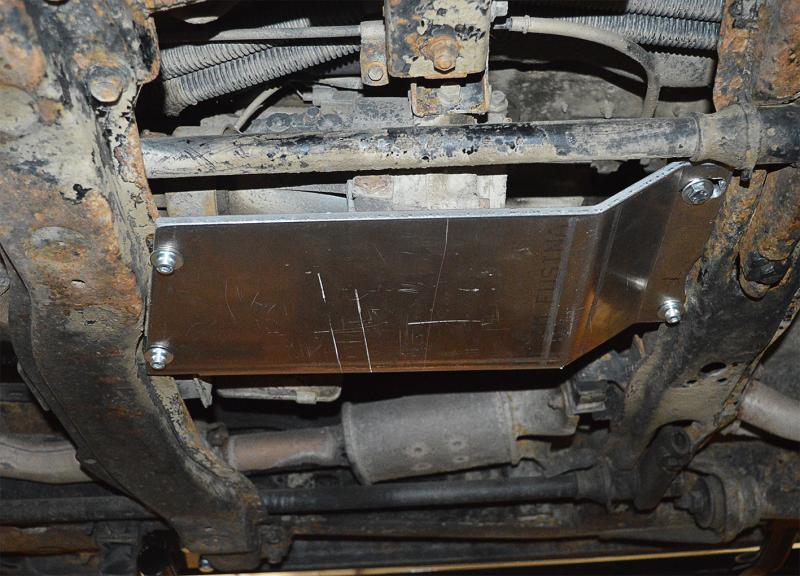 T/box Central skydds plåt