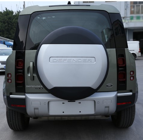 TYRE HARD SHELL COVER NEW DEFENDER WITH LOGO