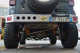 REAR SQUARED BUMPER FOR JK