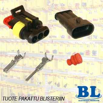 SOCKET SUPERSEAL 3-PC