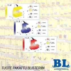 RYÖSTÄJÄLIITTIMET 3 ERI KOKOA