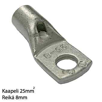 Kabel anslutning, 25 mm^2, 8 mm