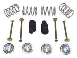 bromsklossar rep set, 9" bak, Jeep TJ/YJ/XJ/MJ