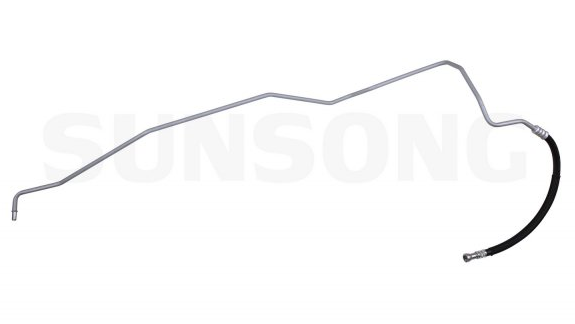 Transmission cooler line lower