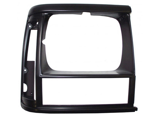 Headlight bezel right, black 91-96