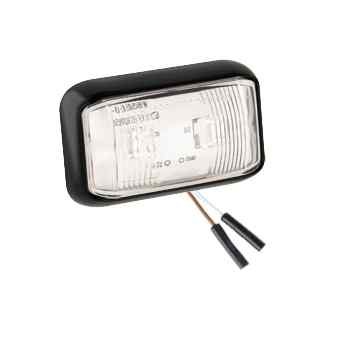 LHS SIDE LIGHT WHITE WITH CONNECTOR