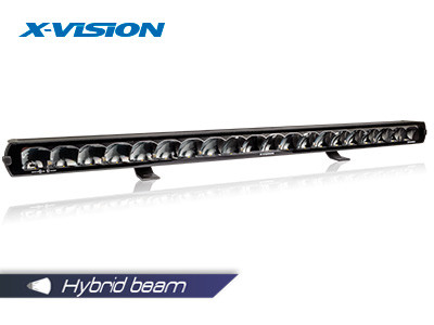 X-Vision Genesis II 1300 Hybrid Beam Light Bar, E-Mark Approved, 1275 mm